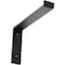 Ekena Millwork Steel Truss Shelf Bracket, Antiqued Pewter 2"W x 12"D x 7 3/4"H BKTM02X12X07TSAPW - alternate 1